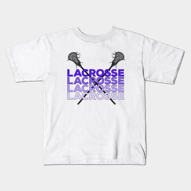 Lacrosse Kids T-Shirt by DiegoCarvalho